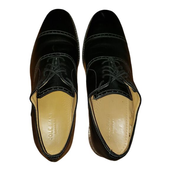 Cole Haan C12913 Cambridge Cap Toe Oxford Shoes Men\'s Size 10 M Grand OS Black main image 4